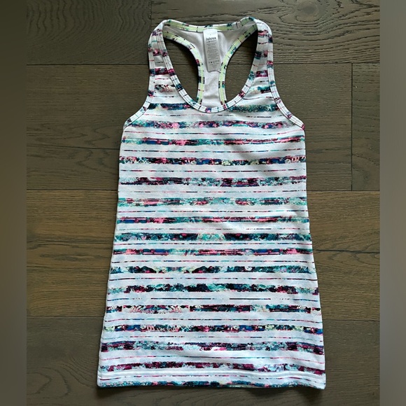 Ivivva by Lululemon girls racerback tank sz 8 brand new - Picture 1 of 2